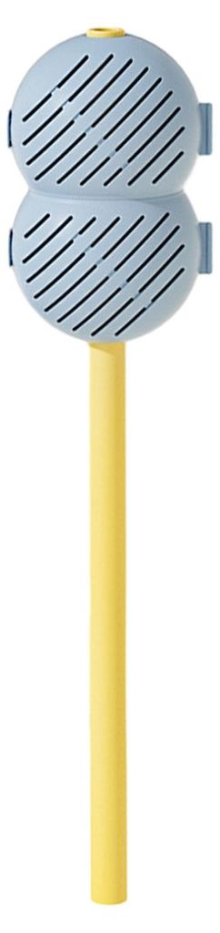 Tee-Ei aus lebensmittelechtem Silikon mit langem Strohhalm – ideal für losen Tee – Geschenk für Teeliebhaber