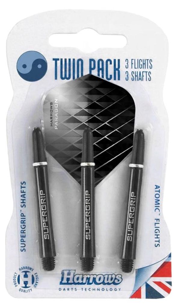 Harrows - Darts Set "Twin Pack" PP4408 (Einheitsgröße) (Grau/Silber)