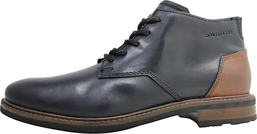 Bugatti Marcello Eco Schnürstiefel Schwarz in Gr. 46