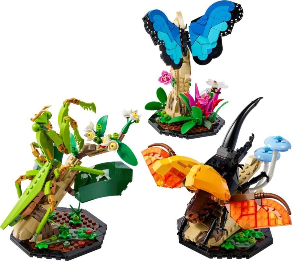 LEGO 21342 Ideas Die Insektensammlung mit blauem Produktbild 