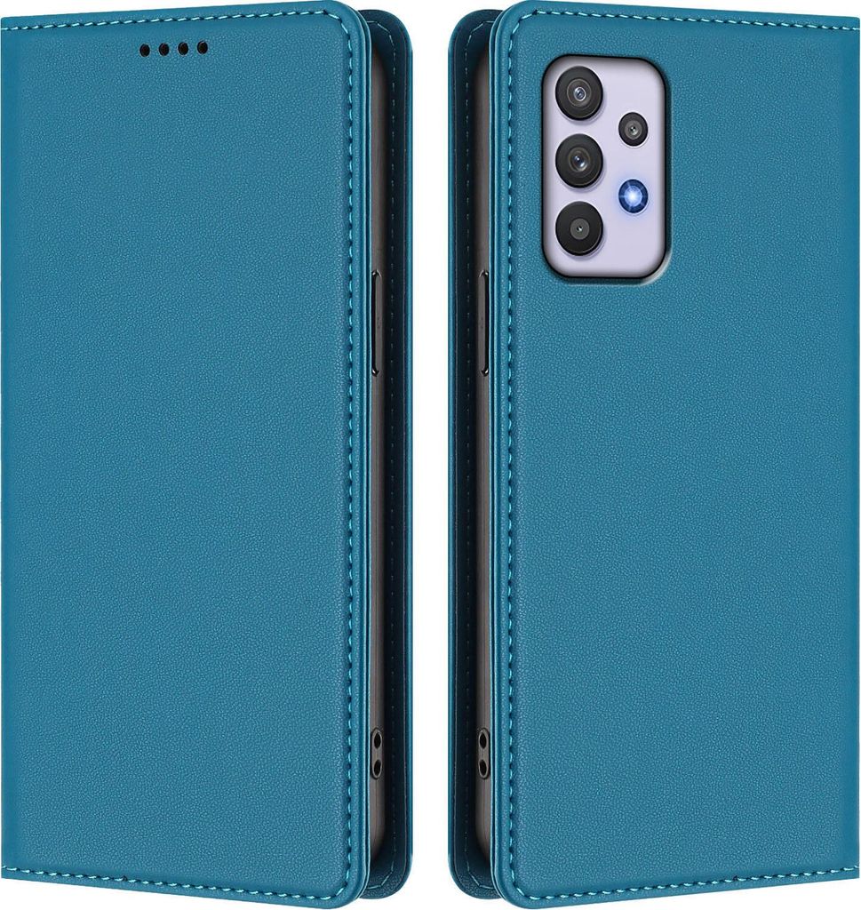 Handyhülle für Samsung Galaxy A32 5G, Kunstleder Klapphülle Produktbild 