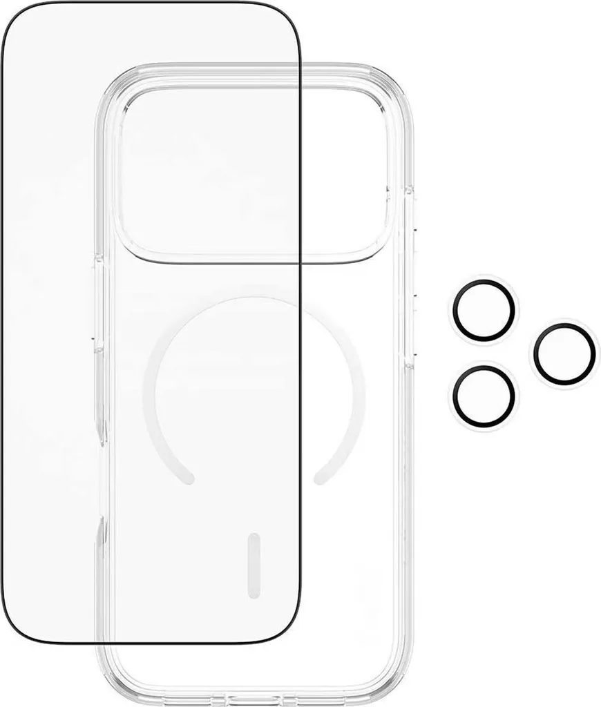 Bundle PanzerGlass CARE 3-in-1 per iPhone 17 Pro - MagSafe e 4.8m Drop