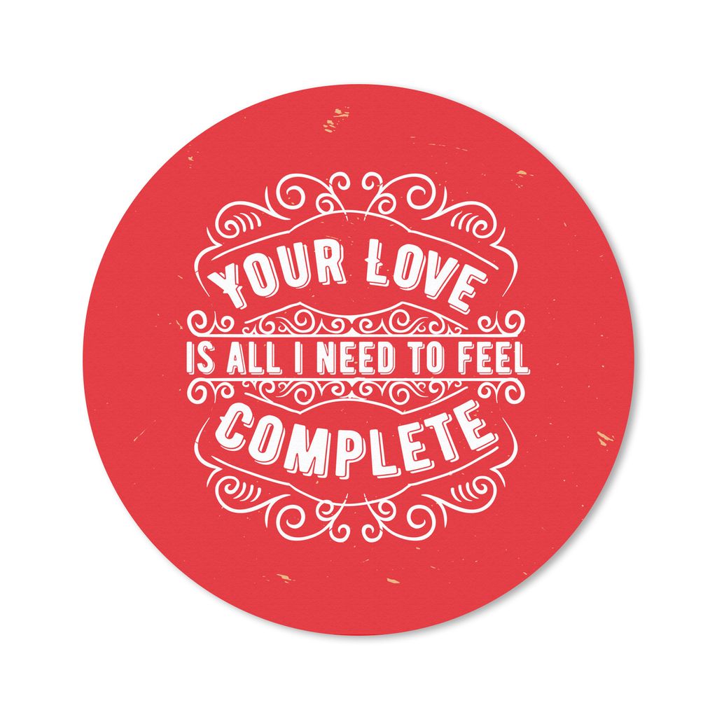 MuchoWow Mauspad Mousepad Jahrgang - Gestaltung - Text 40x40 cm - Mousepads - Maus Mat - Pad - Mausunterlage - Schreibtisch Accessoires