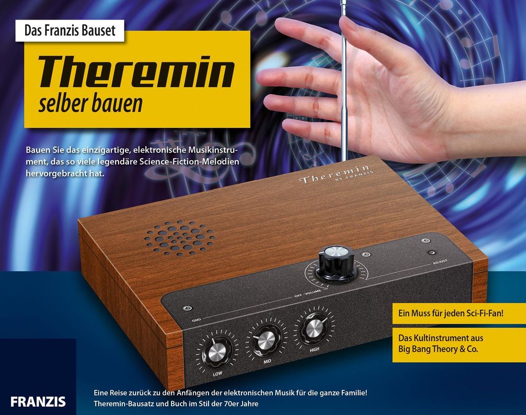 Das Franzis Bauset - Theremin selber bauen Produktbild 