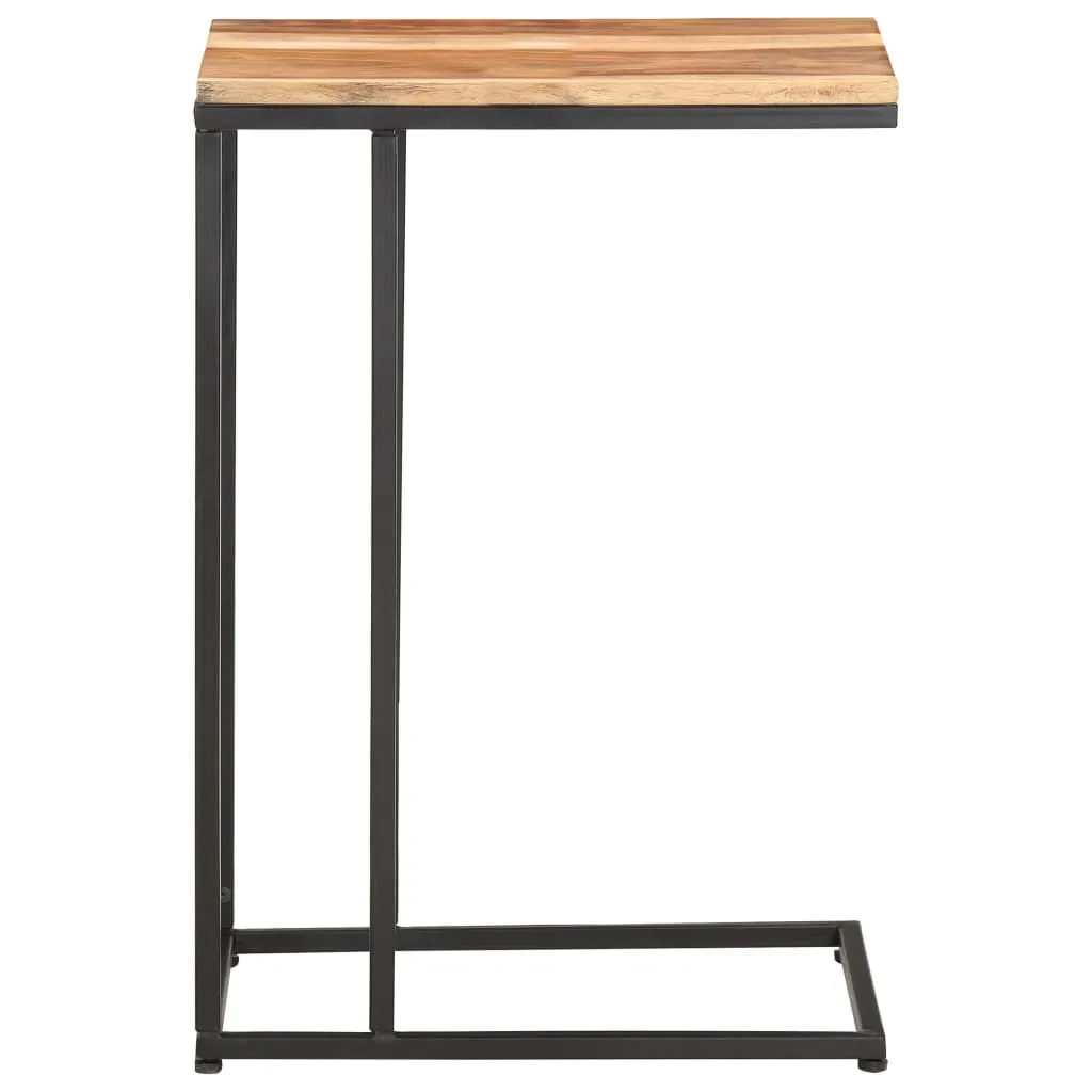 vidaXL Table d'appoint 35x45x65 cm en bois massif de manguier naturel