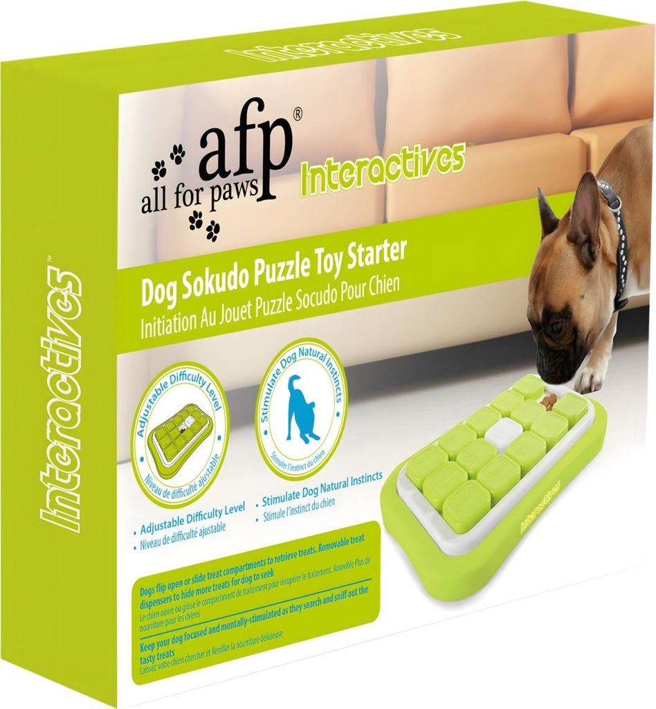AFP Interactives - Dog Sokudo puzzle toy starter