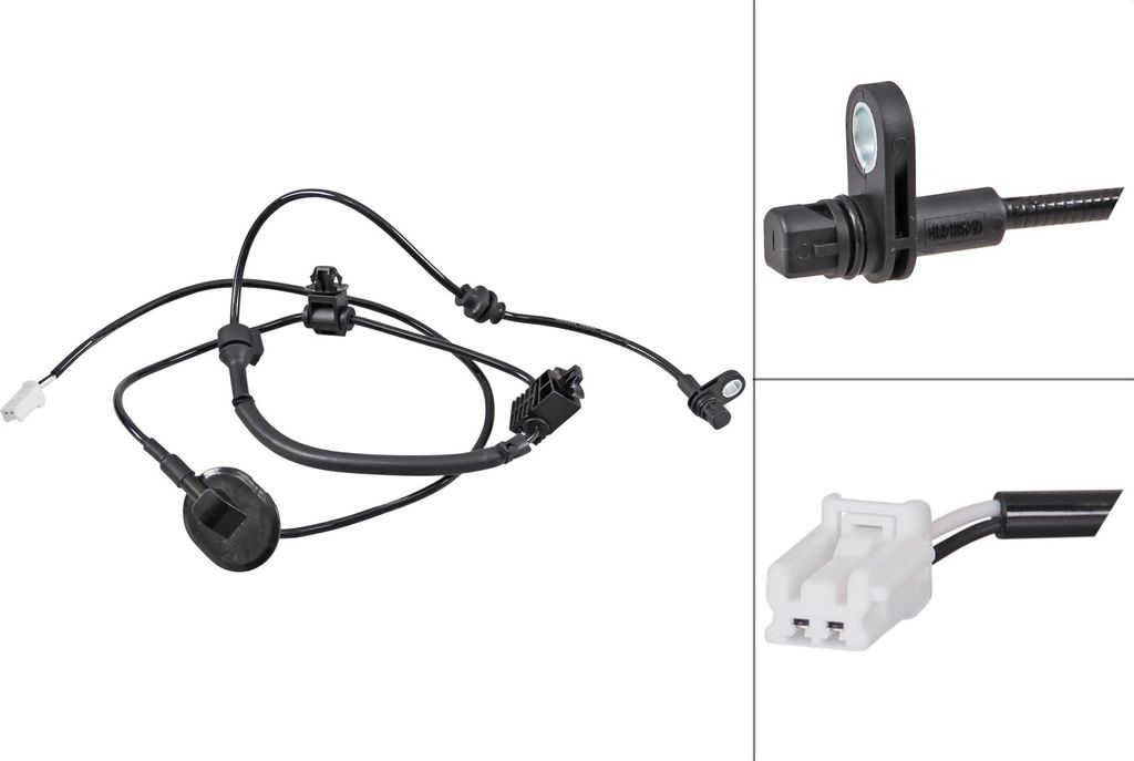 A.B.S. ABS Sensor Raddrehzahl Hinten Links für MAZDA 2 Produktbild 