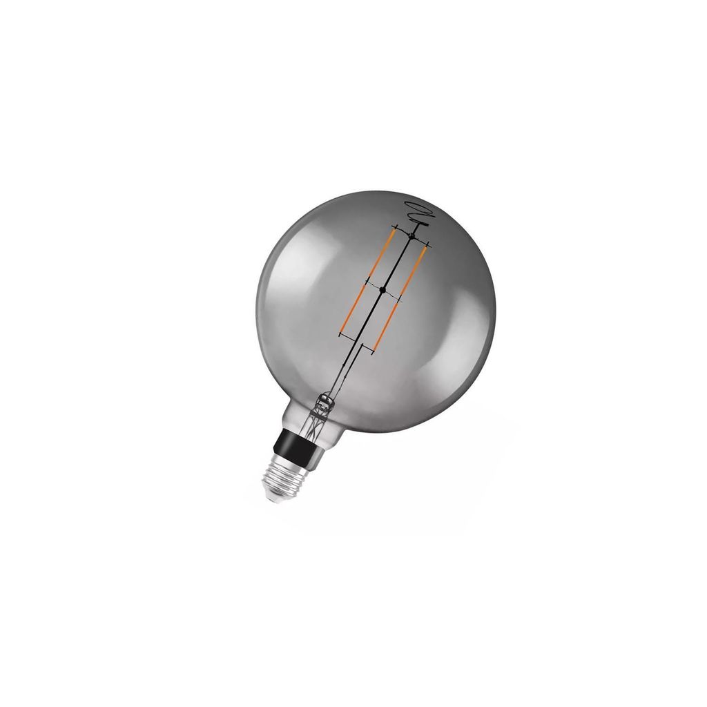 LEDVANCE SMART+ LED Globe Lampe G200 Rauch Vintange E27 Filament 6W 540Lm warmweiss 2500K dimmbar wie 42W 4058075609877