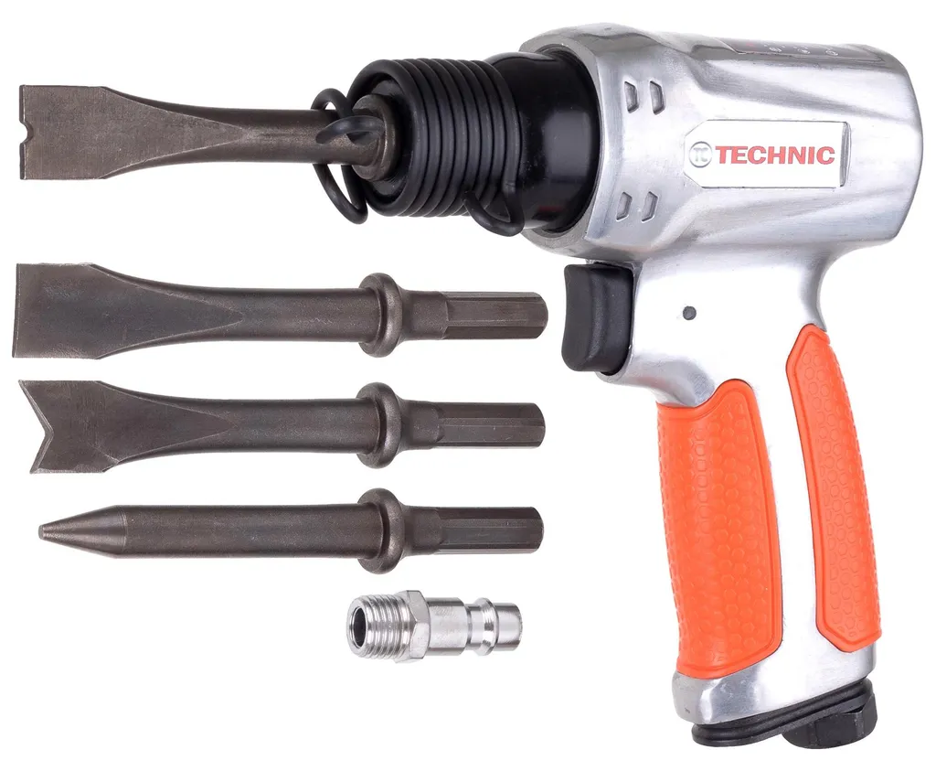 Ciseaux pneumatiques 4 leviers Technic AT-2070NH mandrin hexagonal 10mm - 8
