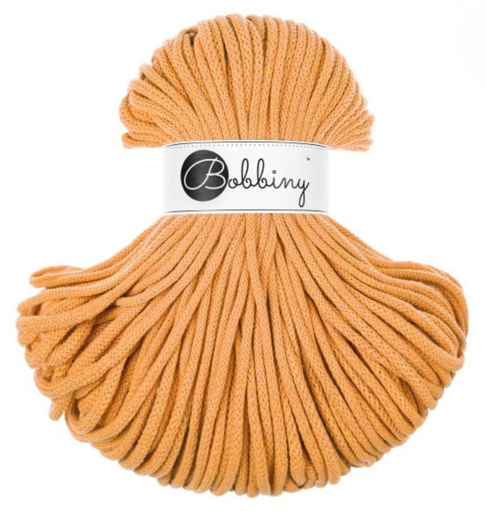 BOBBINY 5 mm Premium Flechtkordel 100 m Garn Häkeln Produktbild 