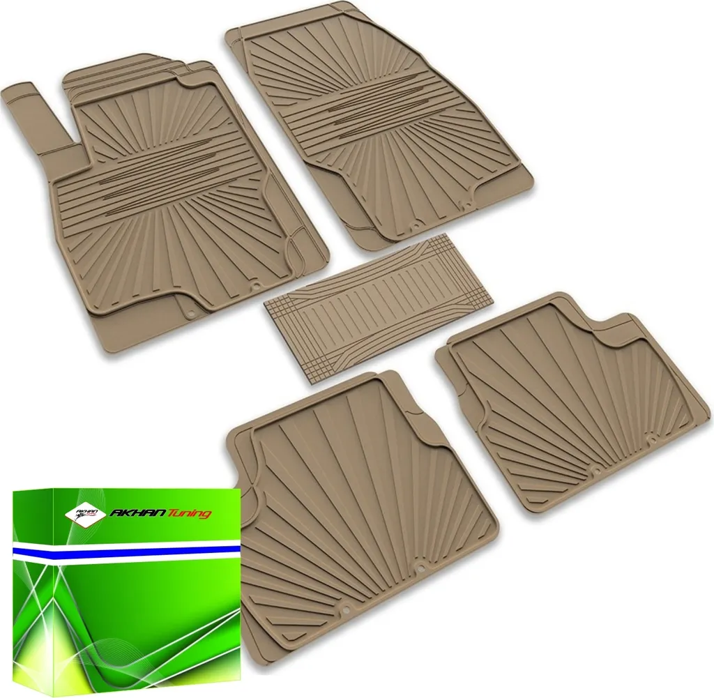 Tappetini in Gomma Beige per Opel Astra J (2009-2015) | DK0537 su Misura