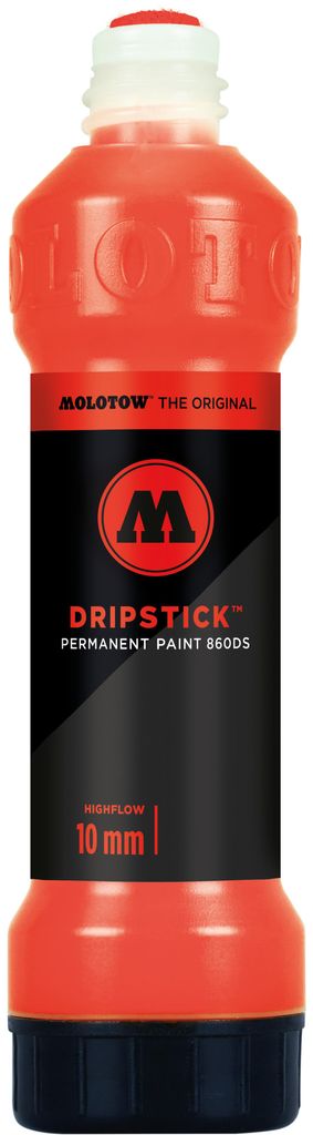 Dripstick Permanent Paint 860DS 70ml, verkehrsrot, Squeeze Bottle