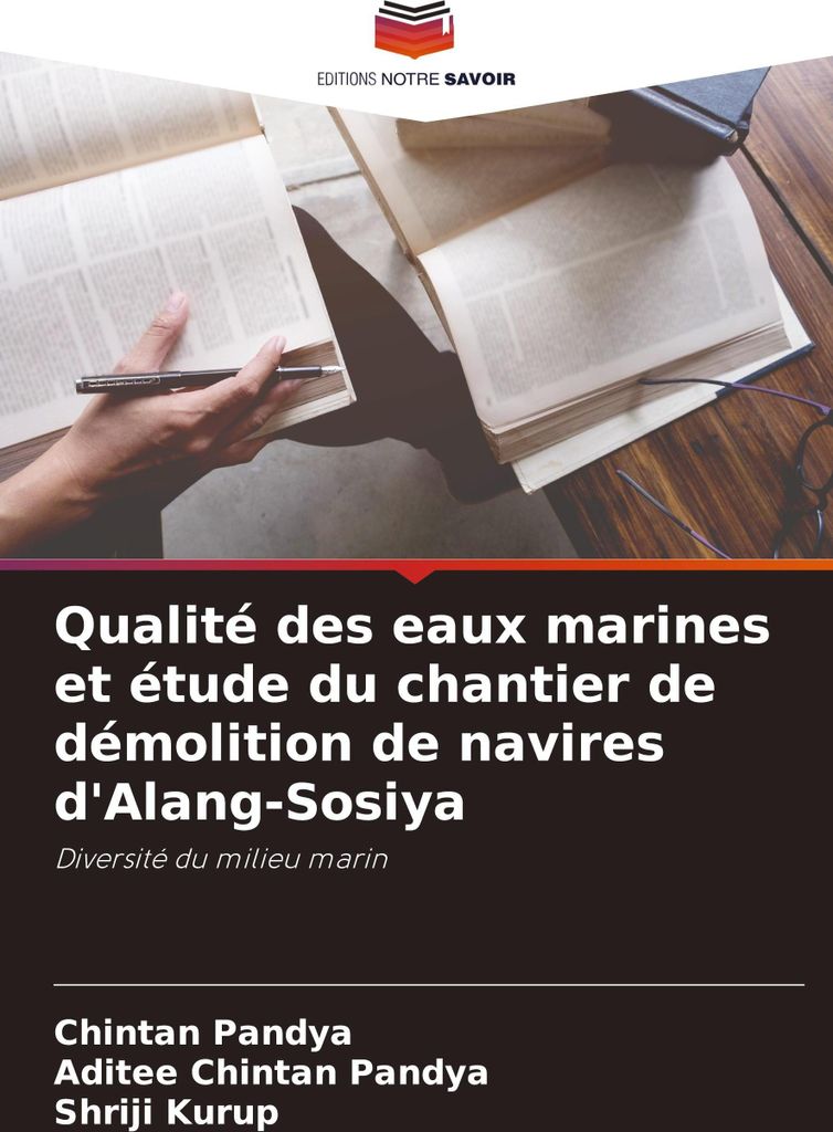 Qualité des eaux marines et étude du chantier de démolition de navires d'Alang-Sosiya