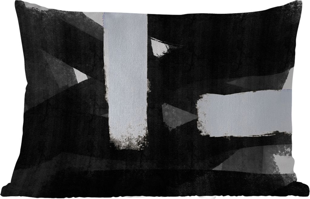 MuchoWow Outdoor Kissen - Abstrakt - Pastell - Minimalismus - 60x40 cm - Wetterfest - Lounge Kissen - Zierkissen - Kissen für Innenräume