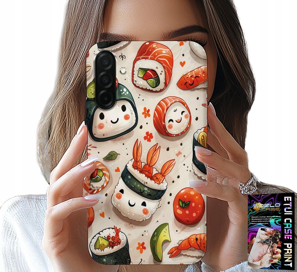 Fall Für Samsung Galaxy A36 5G - Süss Lächelnd Sushi Fall Fall
