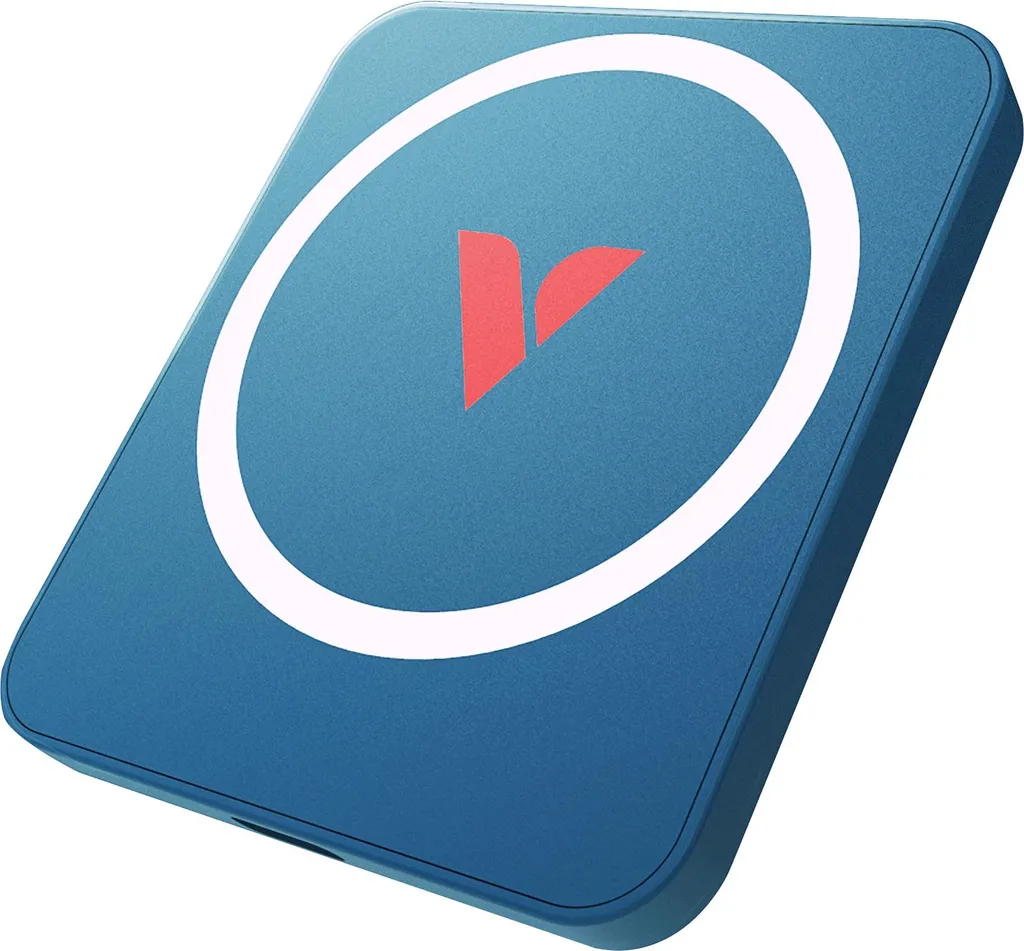 SSD Externe 1TB Verbatim SnapBack Blue Metallic - Disque Haute Vitesse