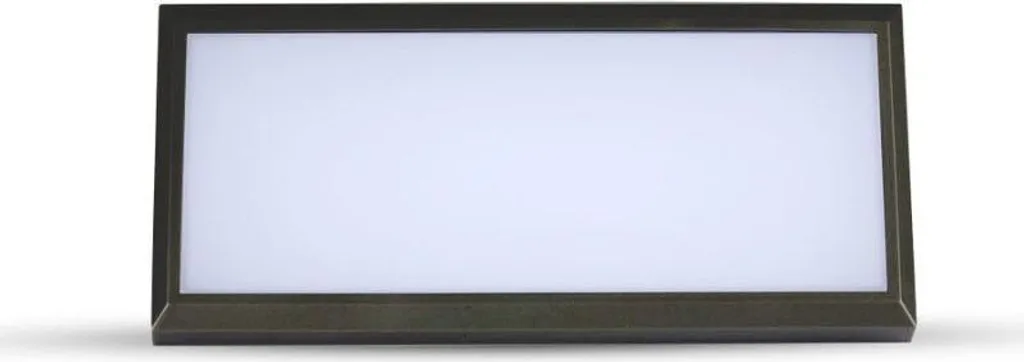 Balise murale extérieur encastrable étanche IP65 LED 12W noir mat