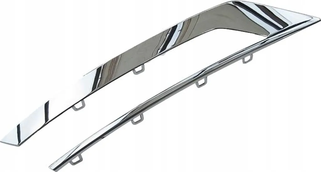 Grille de pare-chocs avant gauche chromée pour Volvo S90 II ABS