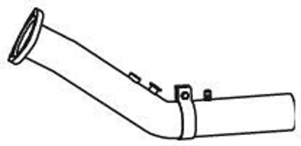 Échappement avant pour MAN TGL I Dinex 48152 idéal maintenance camion