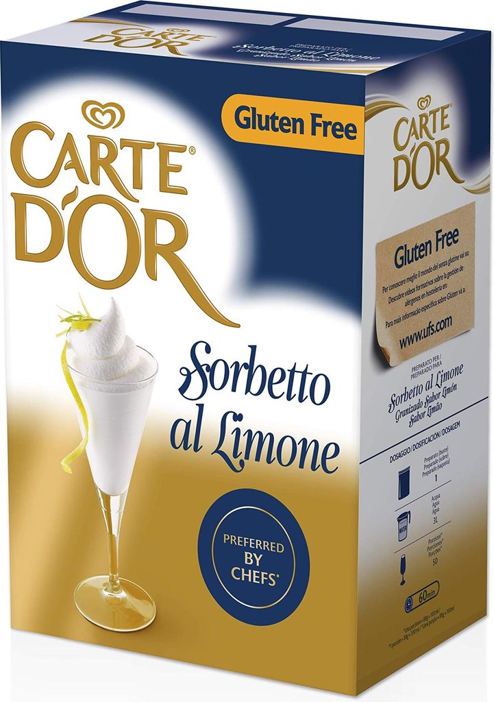 Preparato sorbetto al limone carte d'or confezione da 1.44 Produktbild 