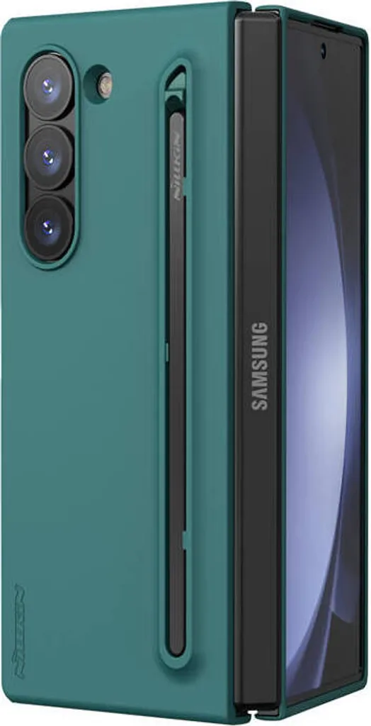 Recensione Custodia Nillkin Galaxy Z Fold6 Silicone Verde con S Pen - 7
