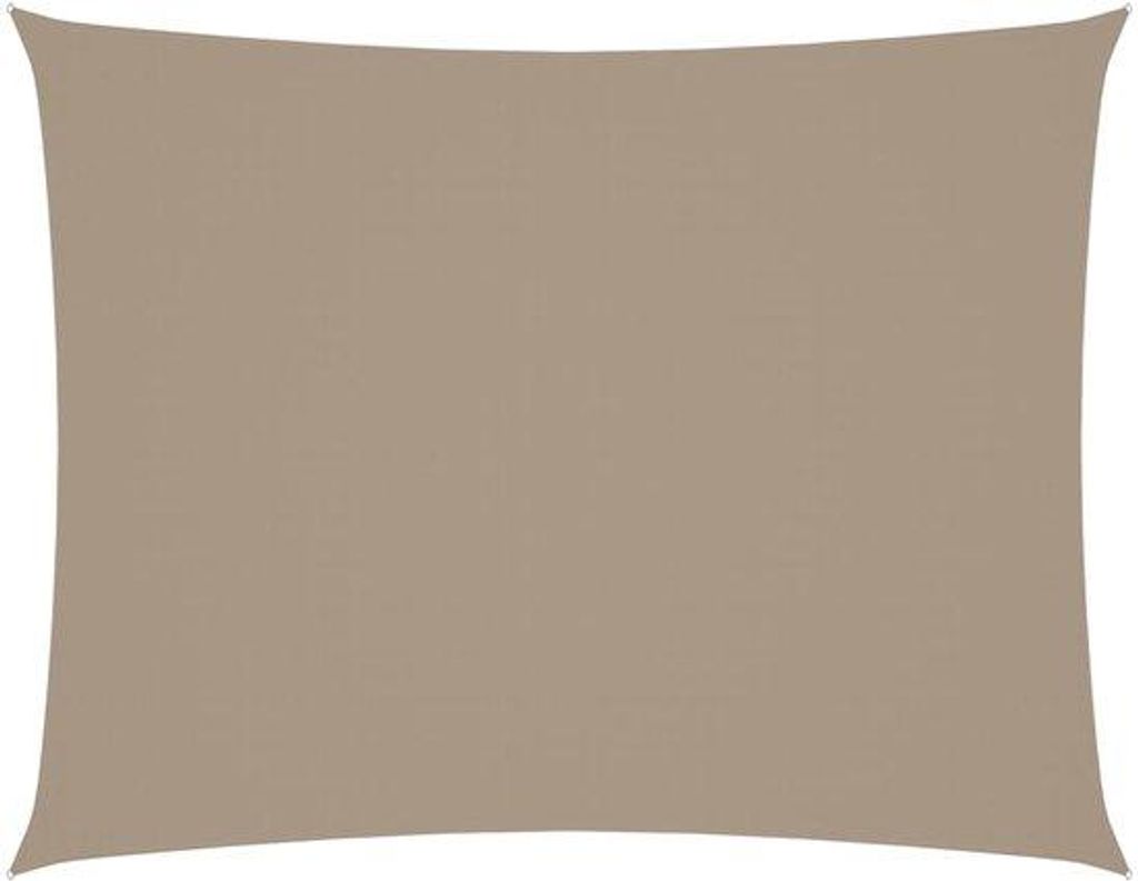 Sonnenschirm - Rechteckiges Schattentuch - 2x3 m - Wasserdichter Oxford-Stoff - UV-Schutz - Braun