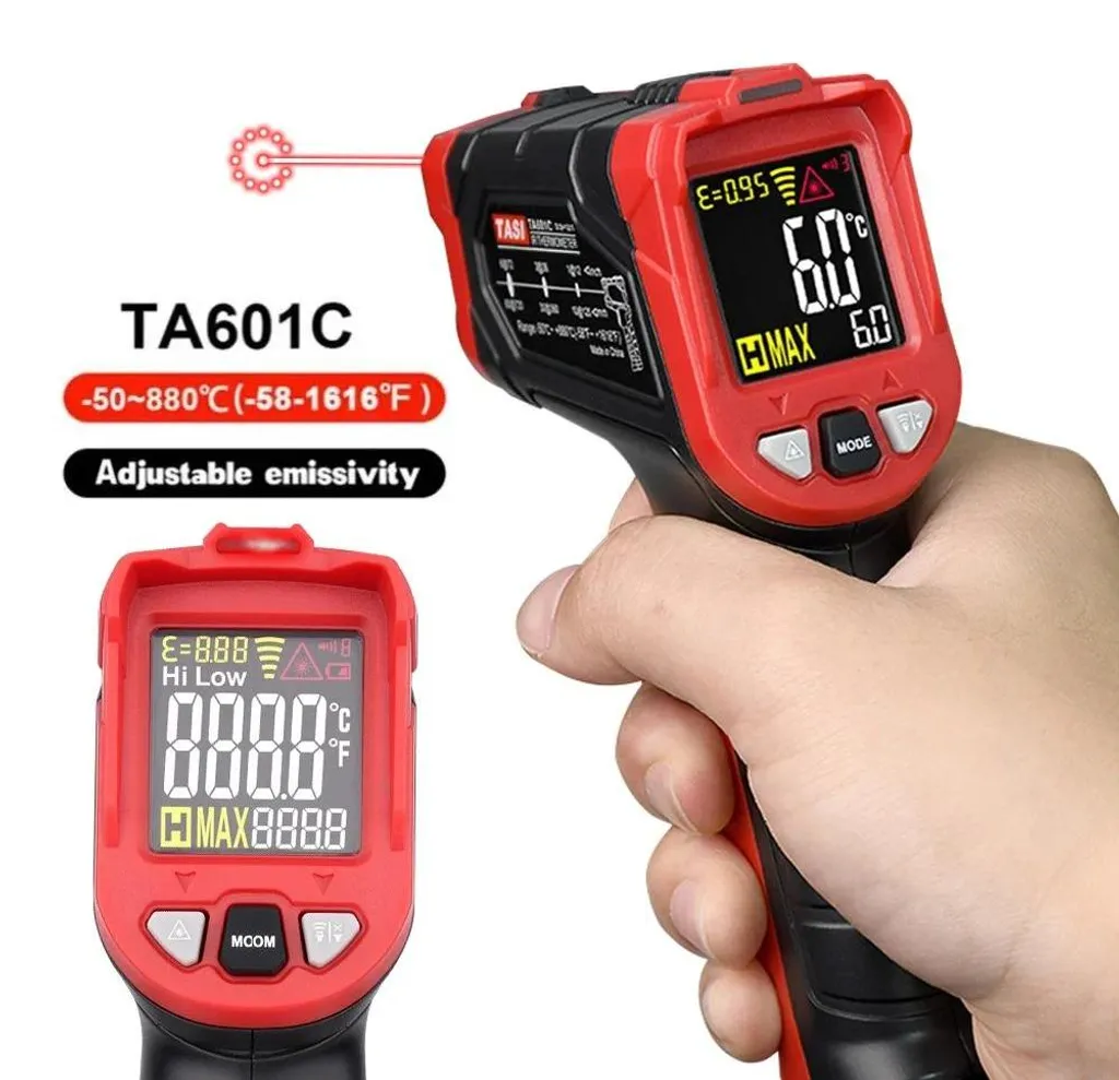 Thermomètre infrarouge haute précision pour éviter les brûlures TA601C