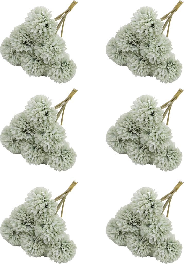 Künstliche Chrysanthemen-Bälle, realistisch, UV-beständig, künstliche Seidenblumen, für Hochzeiten, Partys, drinnen und draußen, Büro, Tisch...