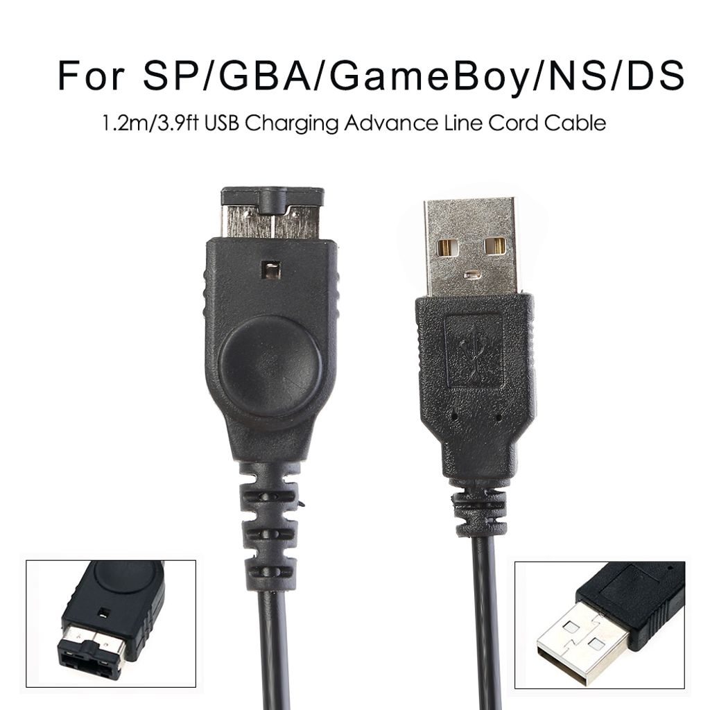 1,2M NDS SP USB Ladekabel Für Nintendo DS NDS