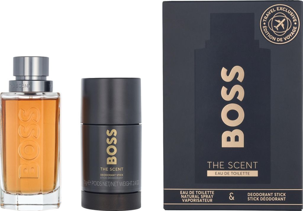 Edt Spray 100ml/Deo Stick 75ml Hugo Boss The Scent Giftset