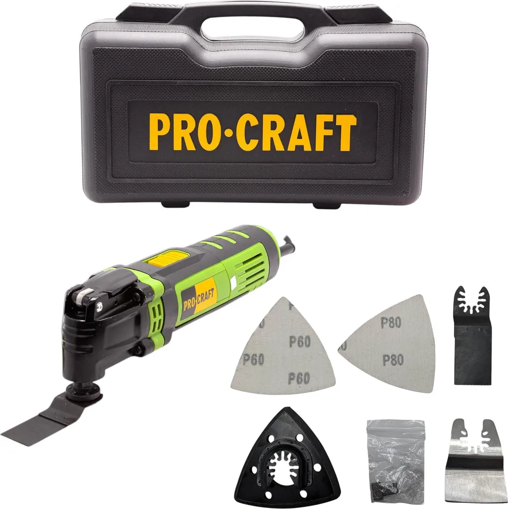 Prezzo Procraft PMT650E 400 Watt Multifunzione con Valigetta Kit