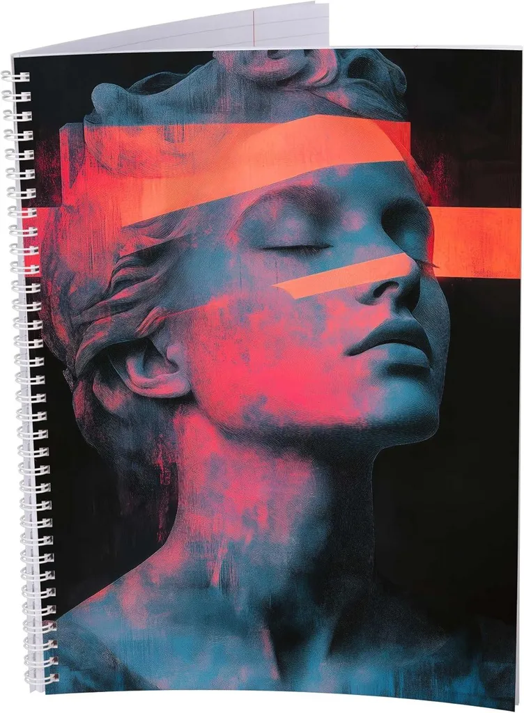 Blocco College Punteggiato 5 Pezzi Sculpture Vaporwave A4 | Offerta