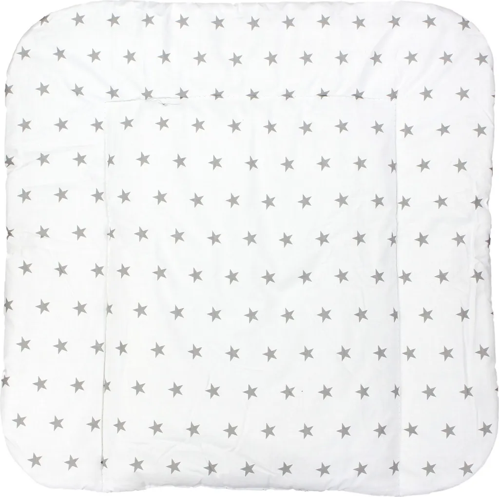 Coussin de change bébé TupTam en coton lavable motif étoiles 70x60