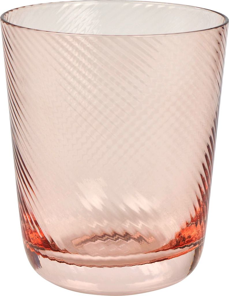 Lambert Korfu, Trinkglas zartrosa, H 10 cm D 8,5 cm 10304 Produktbild 