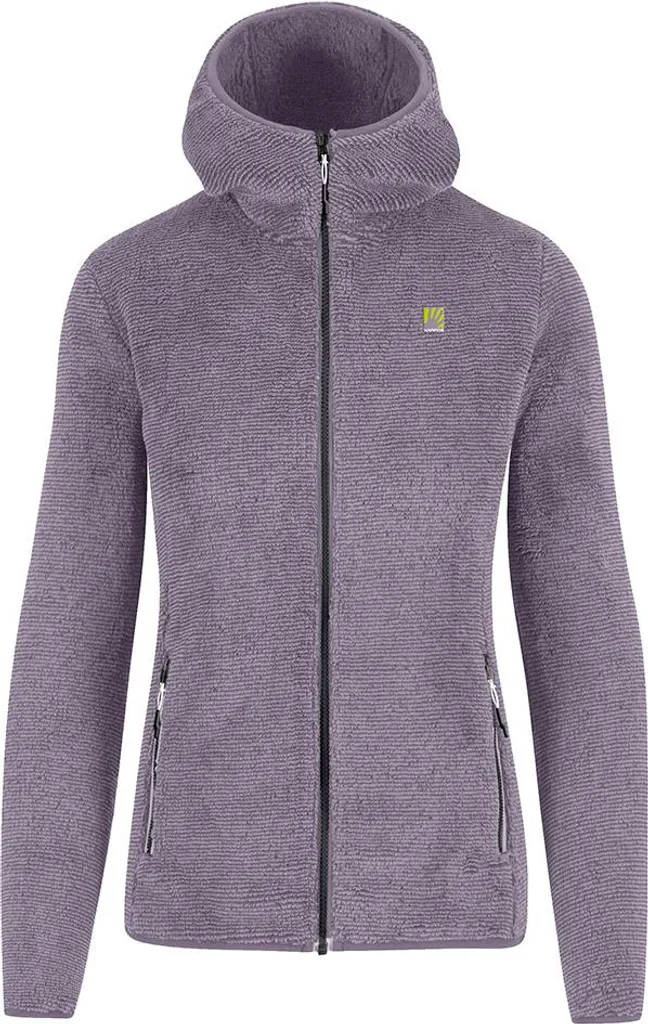 Veste Polaire Femme Karpos Vertice Lila M Zip Intégral Chaude et Légère