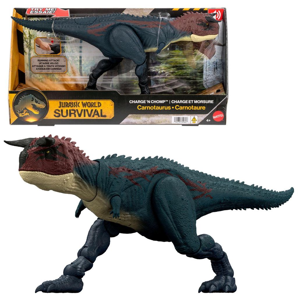 Jurassic World Charge N Chomp Carnotaurus Produktbild 