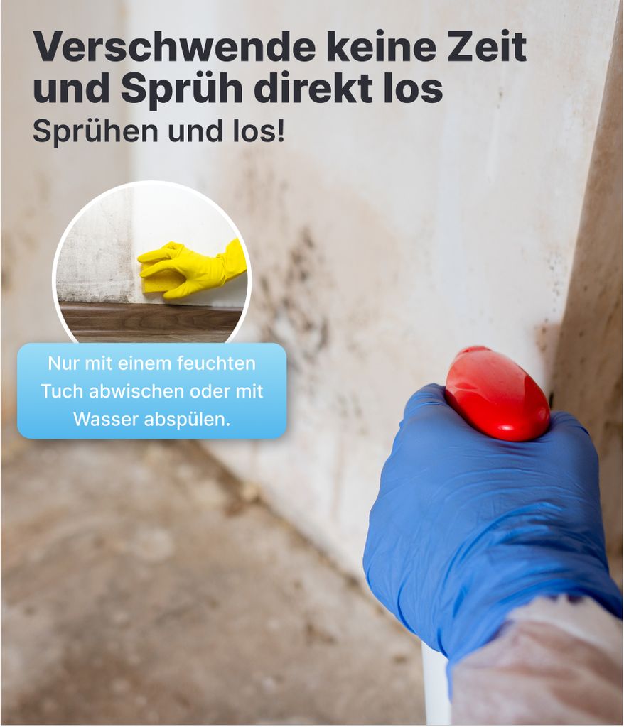 Plid Anti-Schimmelspray 0,5l Chlorfrei / Schimmelentferner Produktbild 6