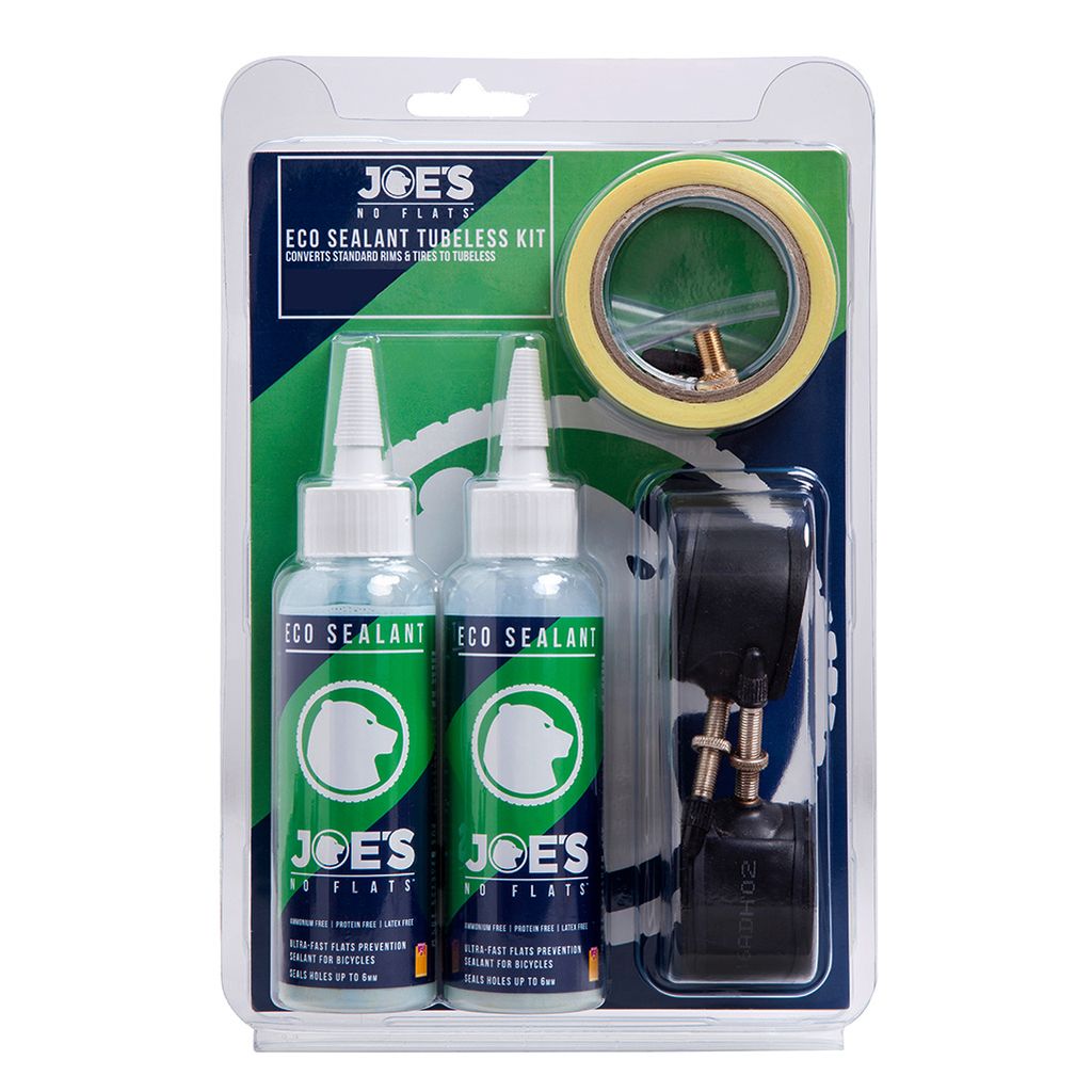 Joe es No Flats Eco Sealant Tubeless Conversion Kit - All Mountain AV