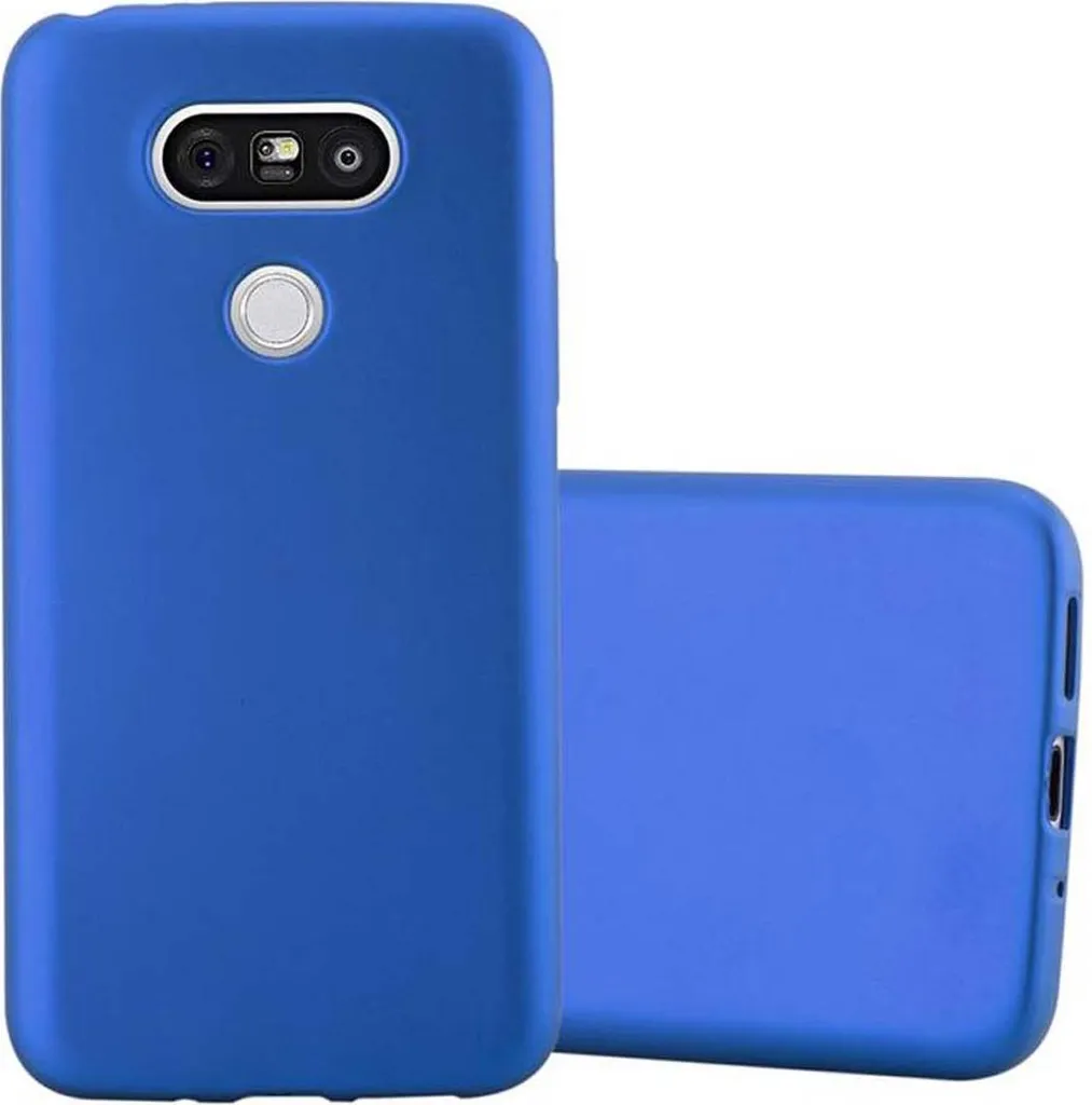 Addio Graffi! Cover LG G5 Blu Cadorabo Silicone TPU Super Resistente