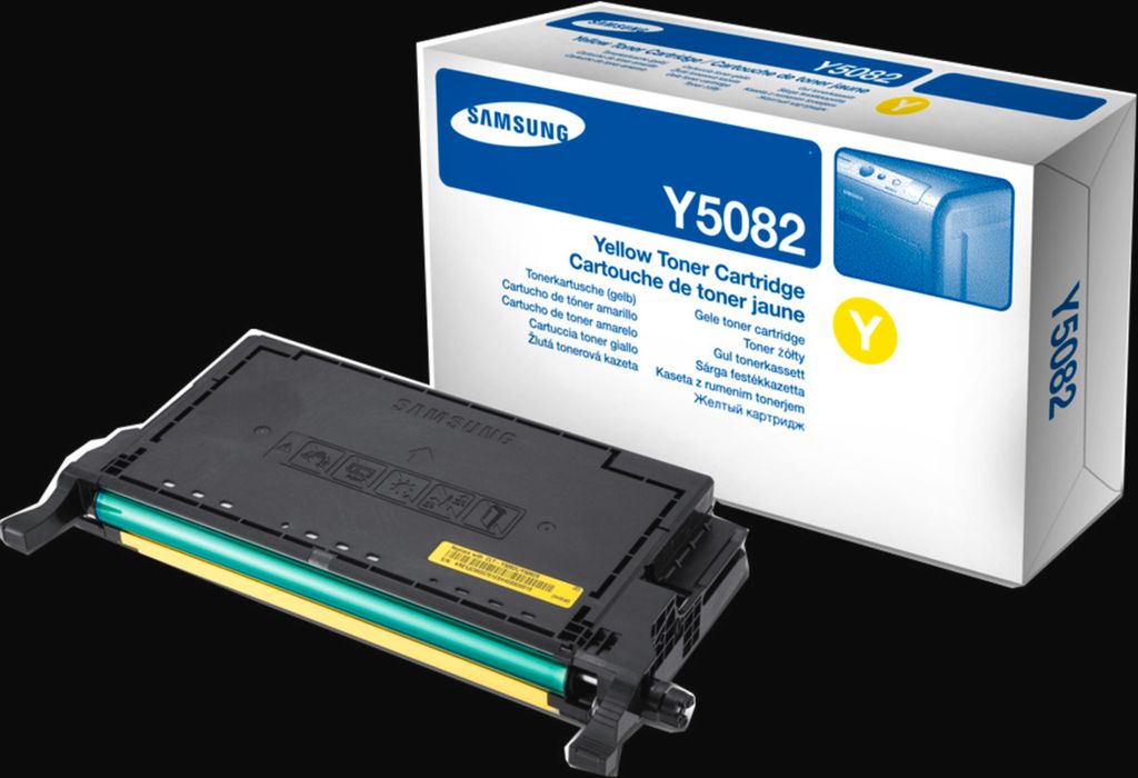 HP Samsung Toner CLT-Y5082S gelb (ca. 2.000 Seiten)