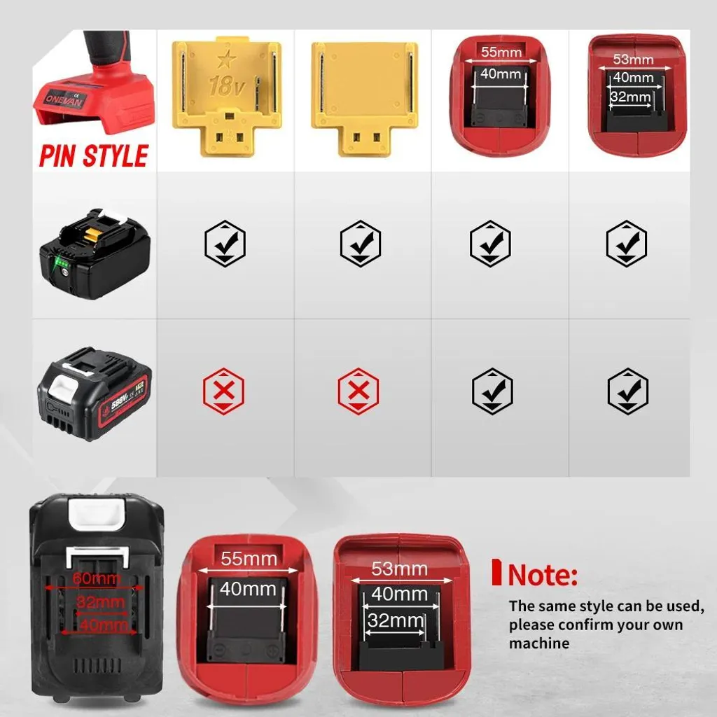 Batterie 21V Compatible 18V pour Visseuse - Solution Pack 22900mAh + Charge - 9