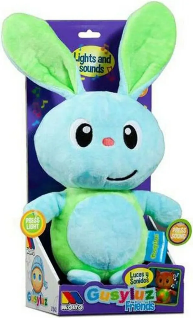 Peluche Moltó 21542 Coniglio 24 cm - 1