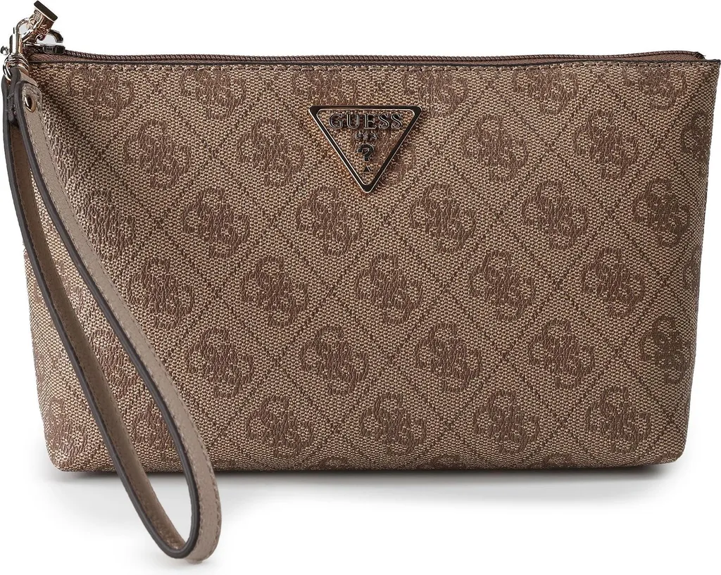 Guess Laurel Pochette 24 cm - Clutch Donna Elegante in Ecopelle Logata