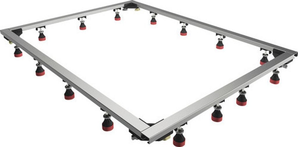 Duschwannen-Einbaurahmen SCHULTE ExpressPlus DWM-Tec D5648 256 silber