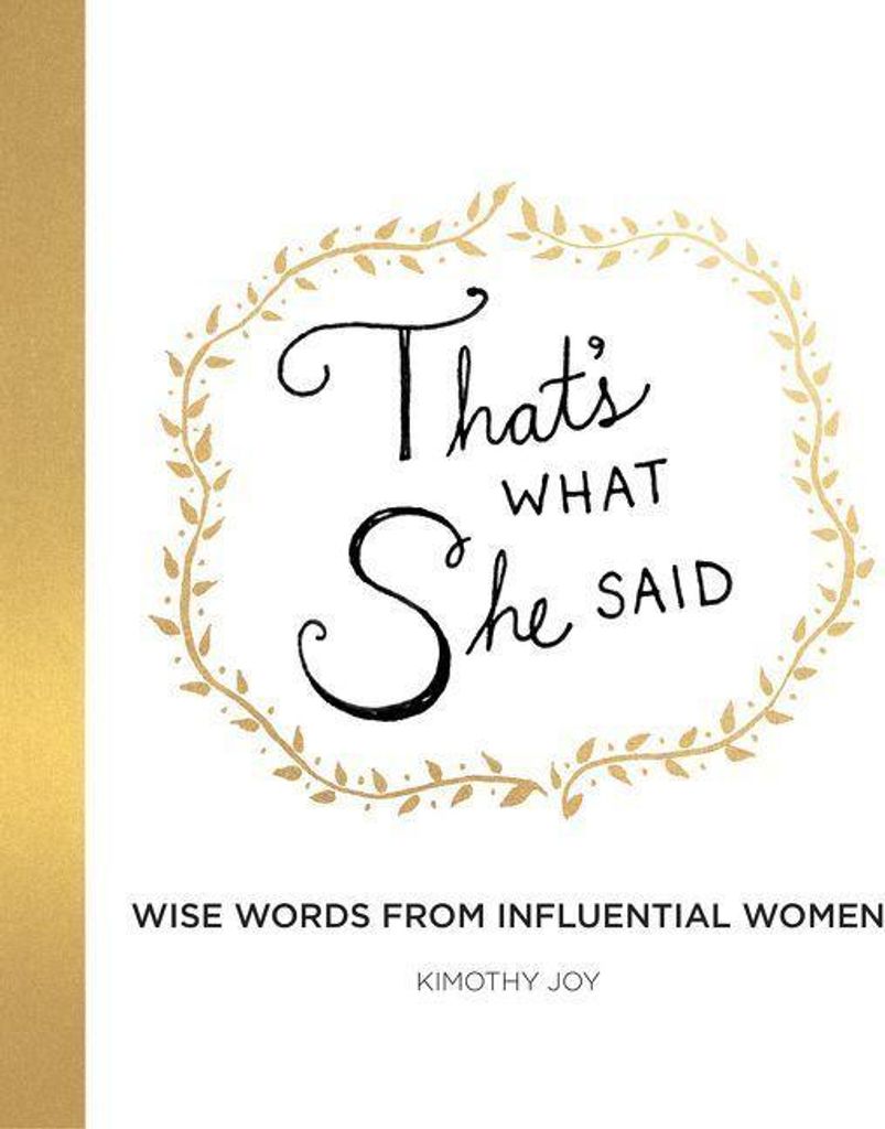 ISBN That's What She Said, Hardcover, 144 Seiten