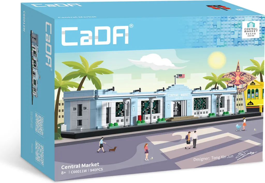 Kit Architecture Kuala Lumpur CaDA 940 Pièces : Une Construction Sans Faille