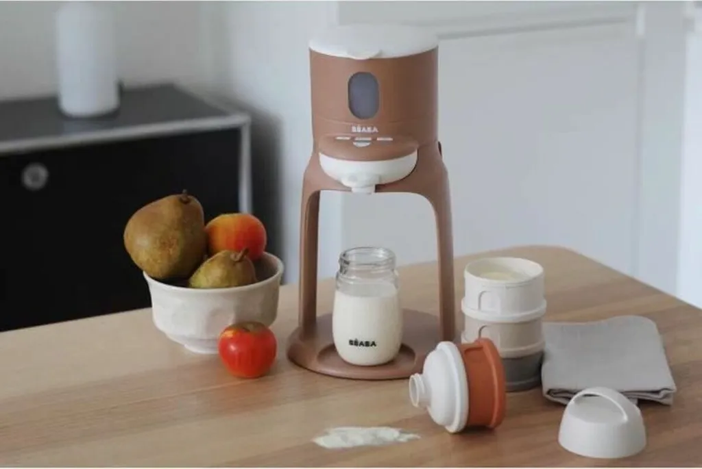 BEABA EXKLUSIV Chauffe-biberon Pralin Espresso pour Petits Pots Bébé