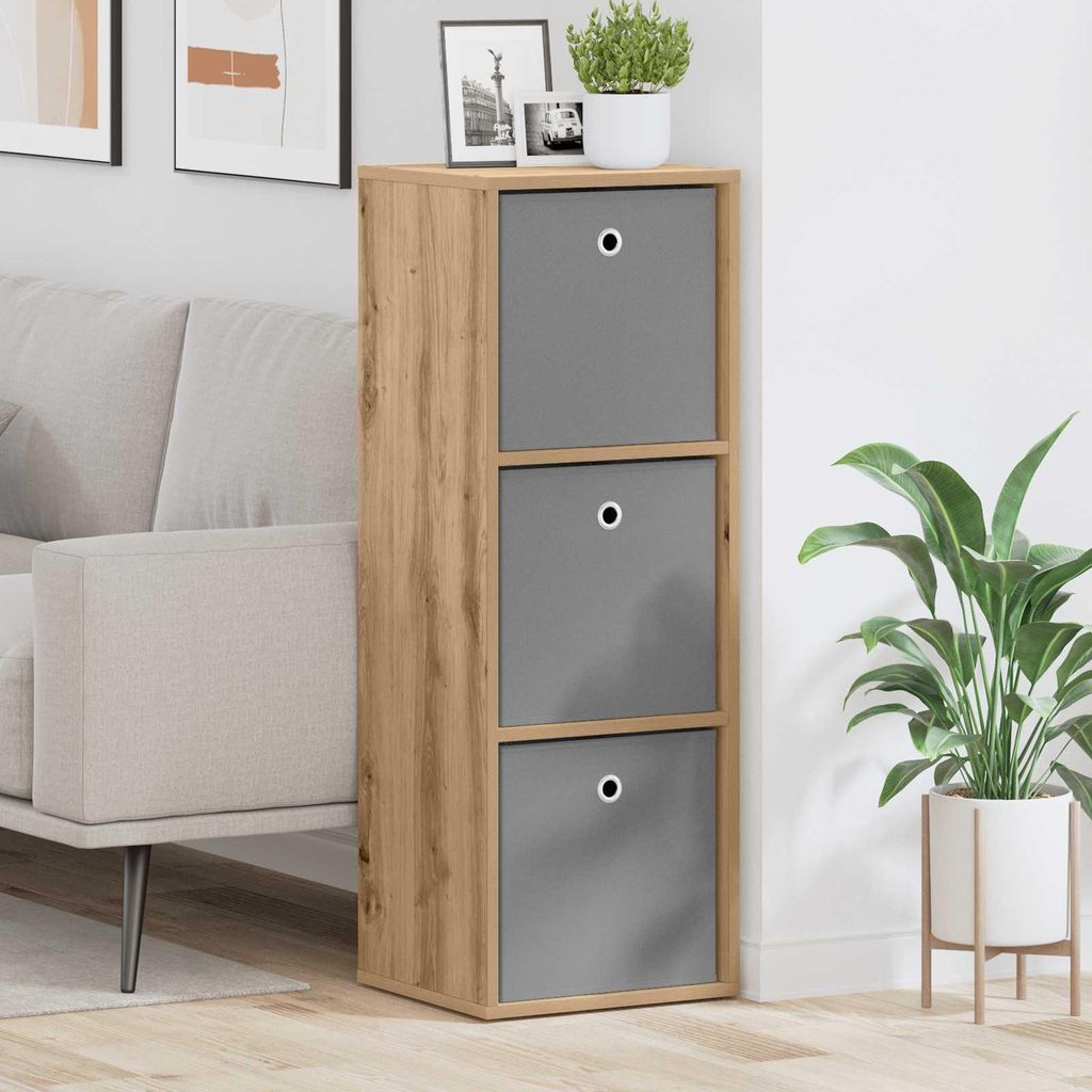 Sideboard mit Schubladen Artisan-Eiche 35 x 32 x 99,5 cm - Kommoden DE1585