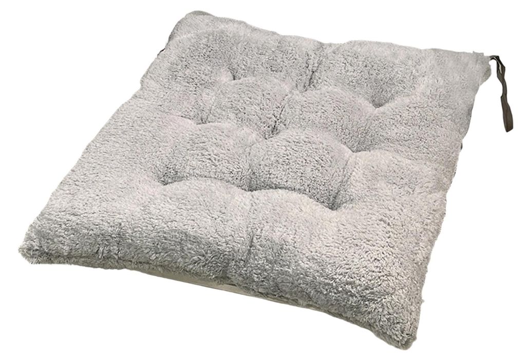 Sitzkissen mit dickem Design, weichem Stoff, rutschfester Unterseite, bequeme Unterstützung für Stuhl und Sessel zu Hause, im Auto oder am Esszim...