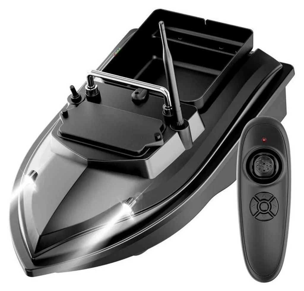 Flytec V050 Bateau amorceur noir 12000mAh pour zones difficiles